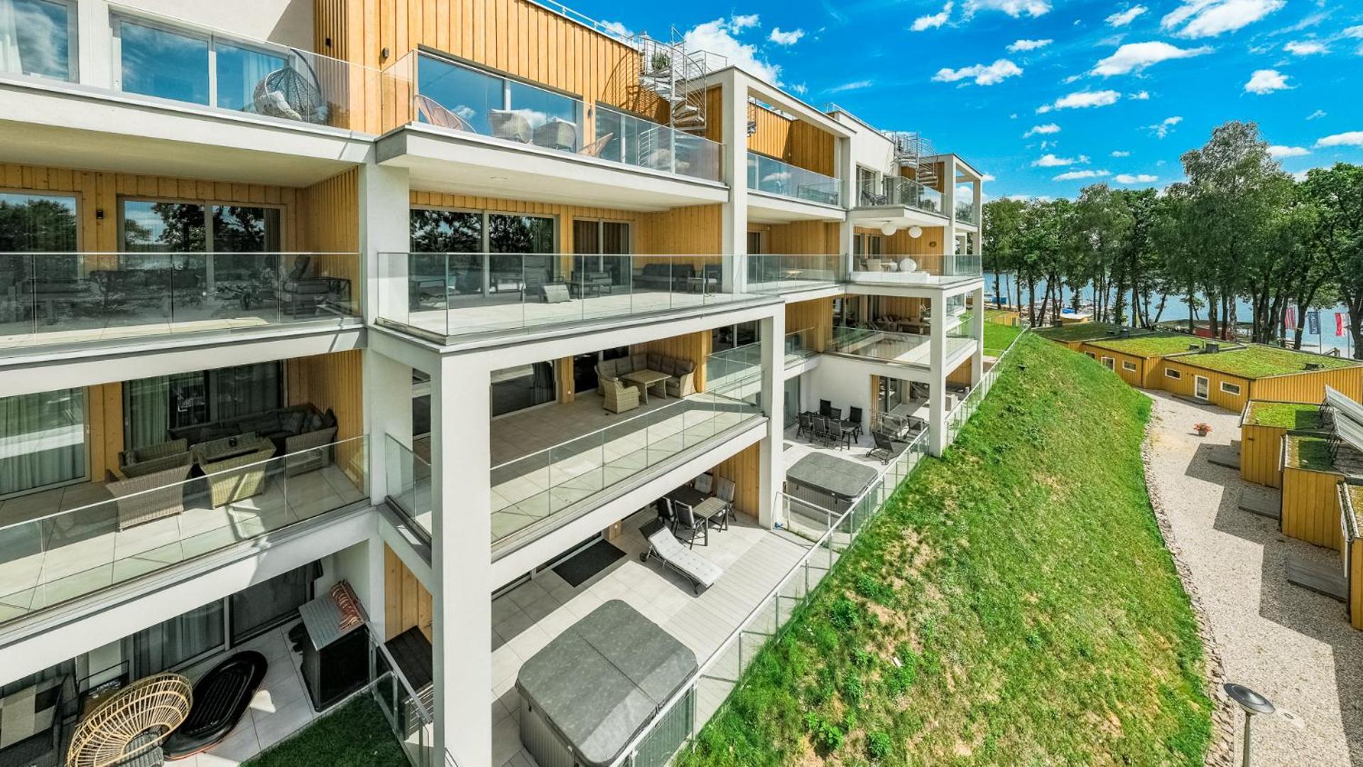 Apartamenty Stranda Residence Nad Jeziorem Mazury Holiday Giżycko Exteriér fotografie